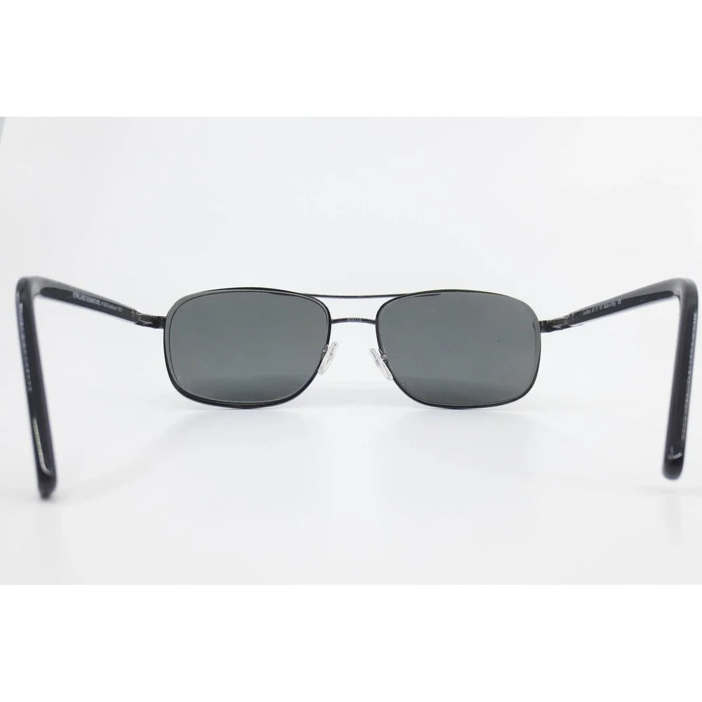 Kirkland Signature Brookhaven Sunglasses Gunmetal Black Aviator Frame 60-18-145